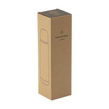 Logo trade promotional giveaways image of: ThermoColour 500 ml thermo bottle