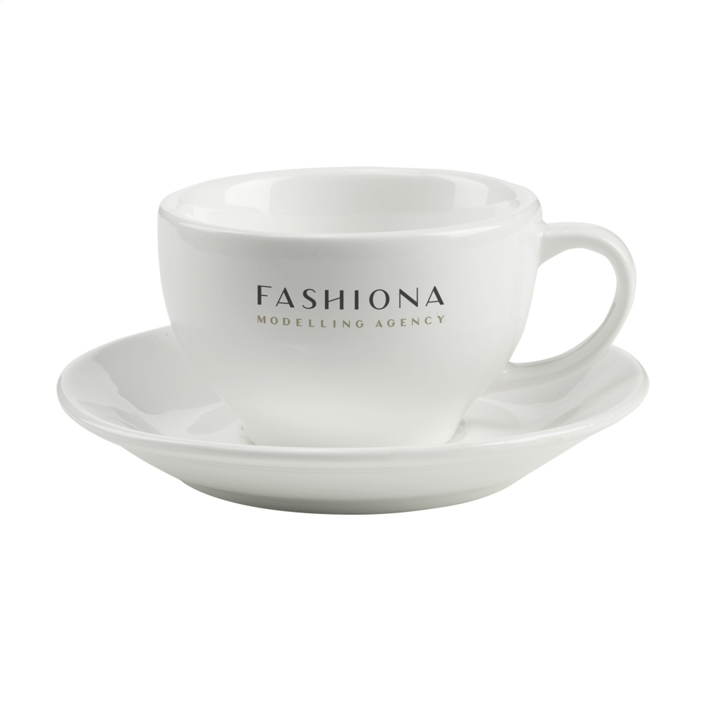 Logotrade advertising products photo of: Sienna 210 ml cup and saucer