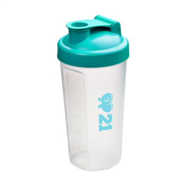 Logo trade business gifts image of: Shaker Protein 600 ml drinking cup