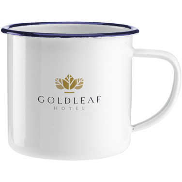 Logotrade advertising product picture of: Retro Enamel Mug 350 ml