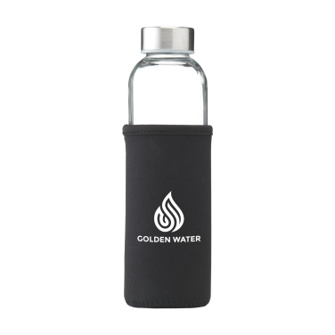 Logotrade business gift image of: Senga Glass 500 ml drinking bottle