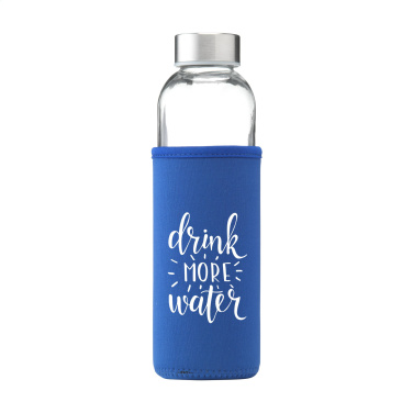 Logotrade promotional giveaway image of: Senga Glass 500 ml drinking bottle