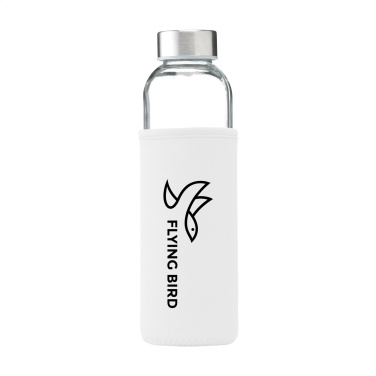 Logo trade promotional merchandise picture of: Senga Glass 500 ml drinking bottle