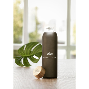 Logotrade advertising product image of: Frosty Glass Bottle 550 ml drinking bottle