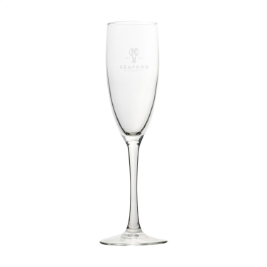 Logo trade business gifts image of: Provence Champagne glass 190 ml