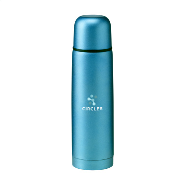 Logotrade promotional products photo of: Frosted Bottle RCS Recycled Steel 500 ml thermo bottle