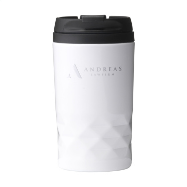 Logotrade promotional merchandise photo of: Graphic Mini Mug RCS Recycled Steel 250 ml thermo cup