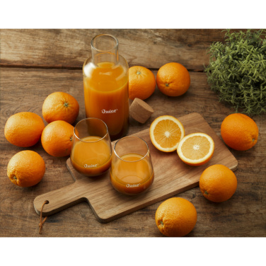 Logotrade promotional giveaway image of: Smokey Water Glass 450 ml
