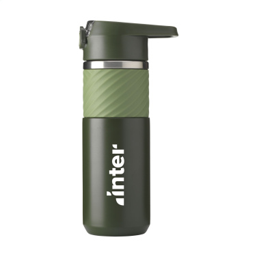 Logo trade corporate gifts image of: Lynn RCS Recycled Steel Bottle 500 ml