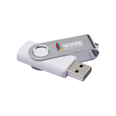 Logo trade promotional products image of: USB Twist 16 GB
