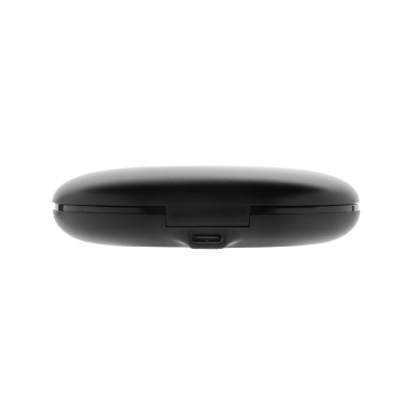Logo trade business gift photo of: Fitsound RCS recycled plastic open ear TWS earbuds