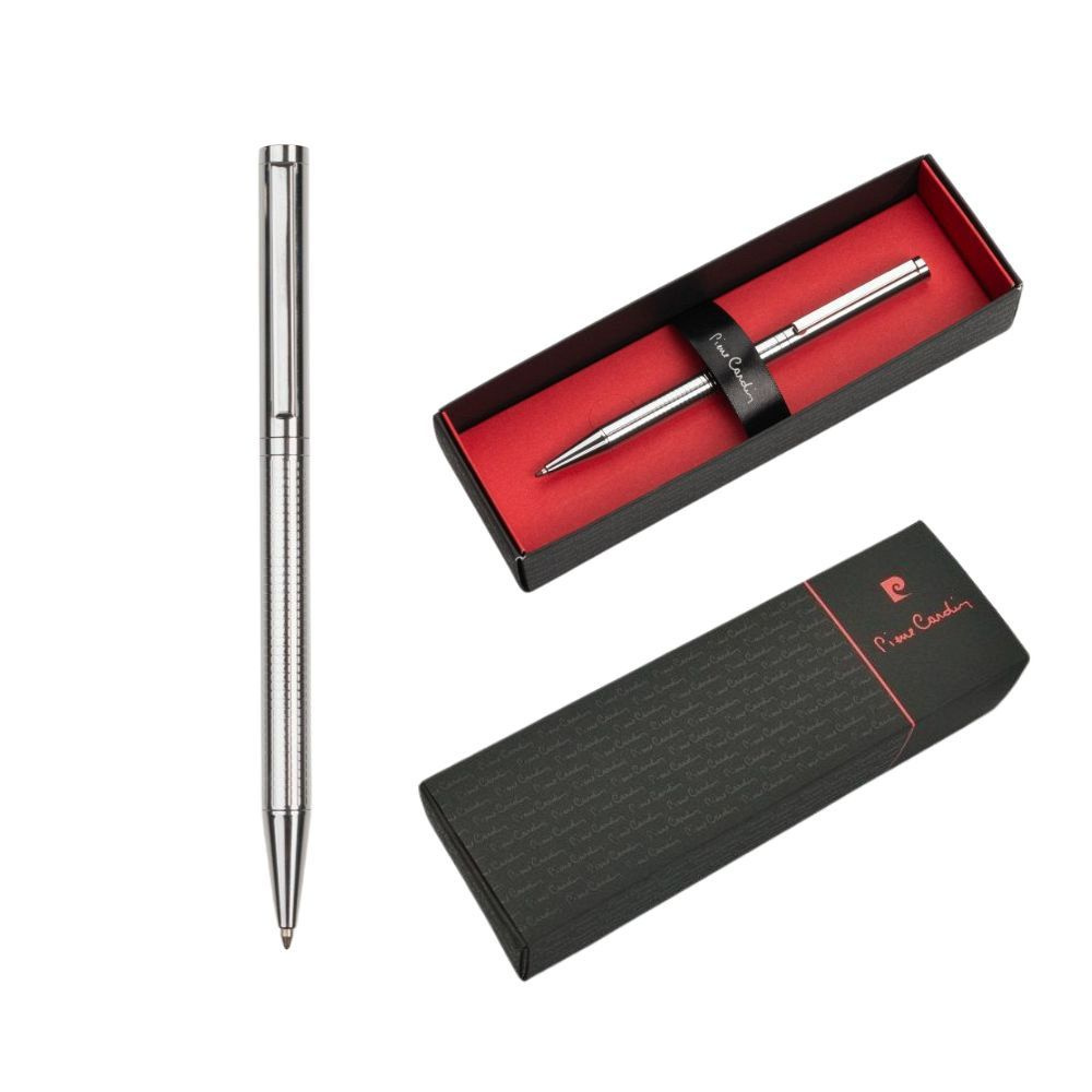 Logo trade corporate gift photo of: Metal ballpoint pen DOMINIQUE Pierre Cardin