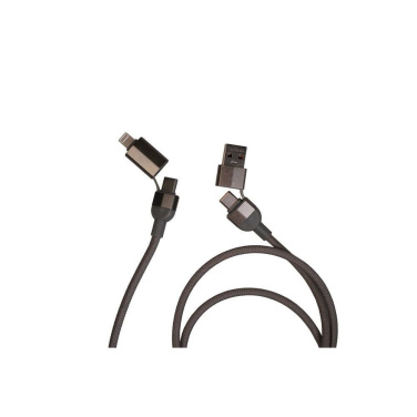 Logo trade promotional items picture of: Charging cable with data transfer DONNES Pierre Cardin