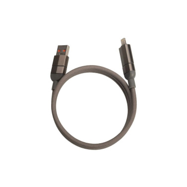 Logo trade promotional items picture of: Charging cable with data transfer DONNES Pierre Cardin