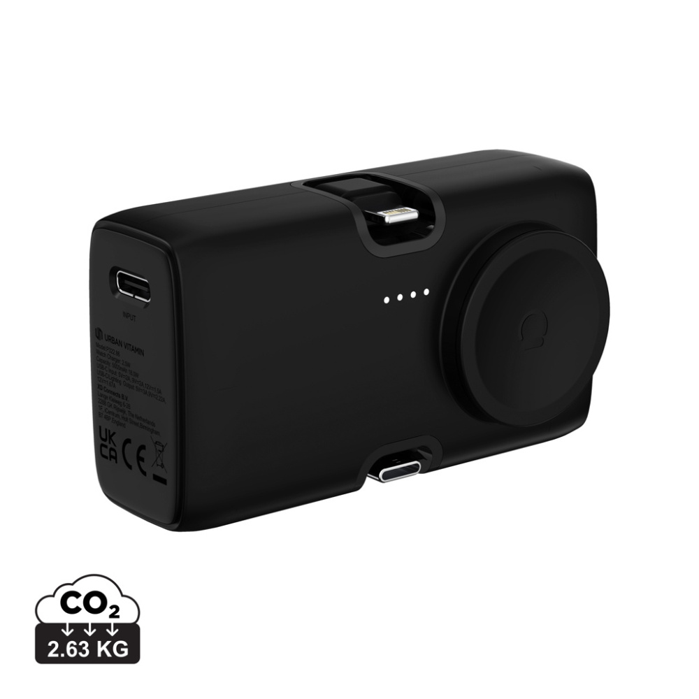 Logo trade promotional item photo of: Urban Vitamin San Diego RCS rplastic 20W PD powerbank