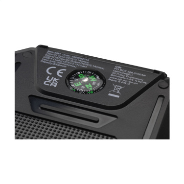Logo trade advertising products image of: Trail RCS Solar Charger Compass 8000