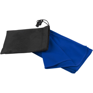 Logo trade promotional giveaways picture of: Lucas RPET sport towel 30x80 cm
