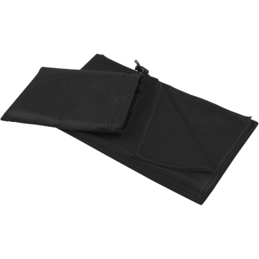 Logo trade promotional gifts image of: Lucas RPET sport towel 70x140 cm