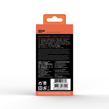 Logotrade promotional items photo of: DATA TRANSFER CABLE Boost Link Nylon LK50CL Type C Lightning