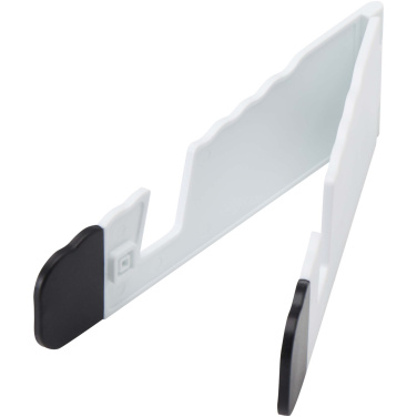 Logotrade promotional gifts photo of: Buna recycled plastic foldable tablet and phone stand