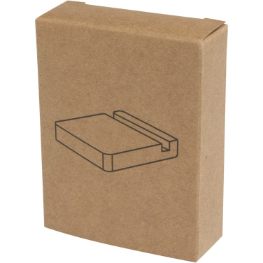 Logo trade promotional giveaways image of: Ebla bamboo phone stand