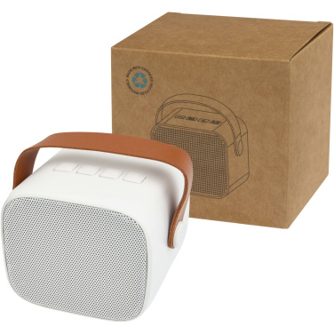 Logo trade promotional products image of: Diya 3W wireless recycled plastic speaker