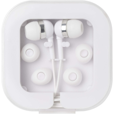 Logotrade corporate gift image of: Dofida wired Type-C earbuds with recycled plastic storage box