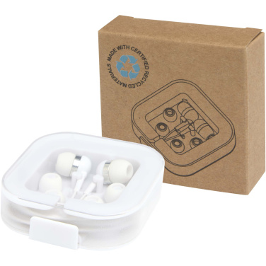 Logotrade promotional product image of: Baekdu wired Type-C headset with recycled plastic storage box