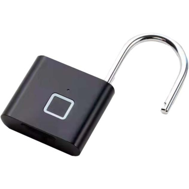 Logo trade business gifts image of: SCX.design T11 smart fingerprint padlock