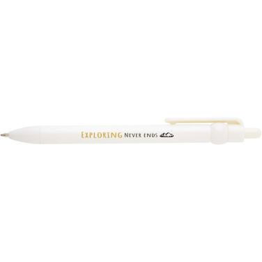 Logotrade business gift image of: Fidget recycled plastic ballpoint pen (black ink)