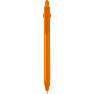 Logo trade promotional items image of: Fidget recycled plastic ballpoint pen (black ink)