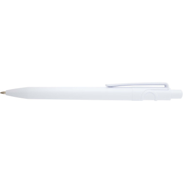 Logo trade promotional gifts image of: Unica recycled plastic ballpoint pen (blue ink)