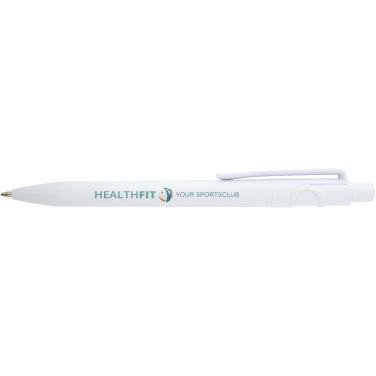 Logotrade corporate gift image of: Unica recycled plastic ballpoint pen (blue ink)