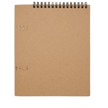 Logo trade promotional products picture of: Doodle A5 spiral soft cover notebook and crayon set