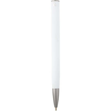 Logo trade promotional merchandise photo of: Ziggur aluminium ballpoint pen (blue ink)