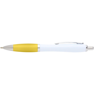 Logo trade promotional gifts picture of: Nash recycled plastic ballpoint pen (blue ink)