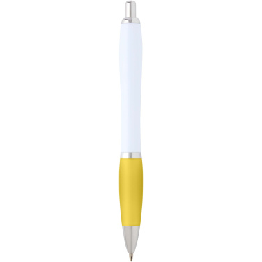 Logotrade corporate gift picture of: Nash recycled plastic ballpoint pen (blue ink)