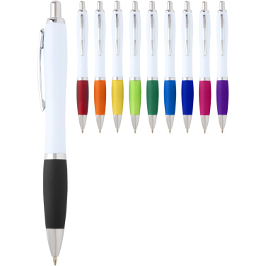 Logotrade advertising product picture of: Nash recycled plastic ballpoint pen (blue ink)
