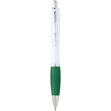 Logo trade promotional merchandise photo of: Nash recycled plastic ballpoint pen (blue ink)