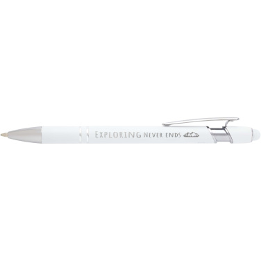 Logotrade advertising product image of: Kish ballpoint pen with silver finish (blue ink)