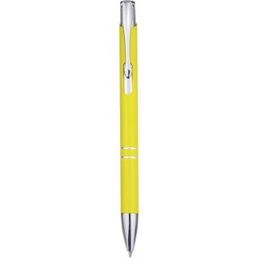 Logotrade promotional merchandise photo of: Moneta recycled aluminium ballpoint pen (blue ink)