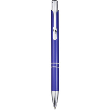 Logotrade promotional merchandise image of: Moneta recycled aluminium ballpoint pen (blue ink)
