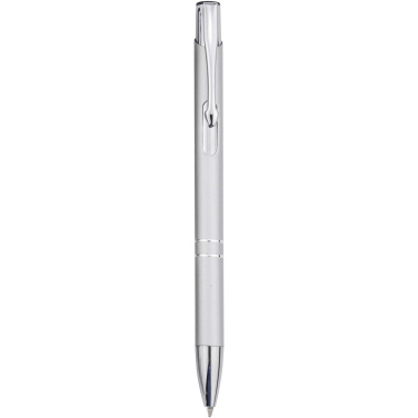 Logo trade promotional gifts image of: Moneta recycled aluminium ballpoint pen (blue ink)