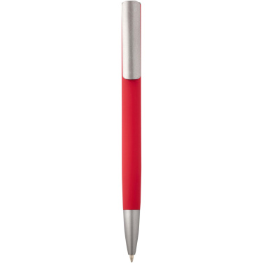Logo trade promotional giveaways image of: Ziguur recycled aluminium ballpoint pen (black ink)
