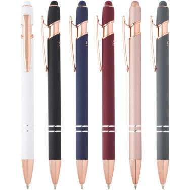 Logotrade promotional items photo of: Nanna ballpoint pen with rose gold finish (black ink)