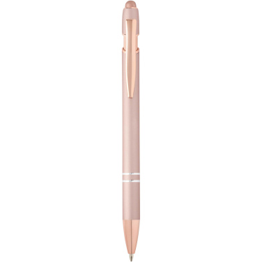 Logo trade promotional products image of: Nanna ballpoint pen with rose gold finish (black ink)
