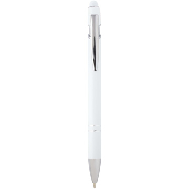 Logotrade promotional gift picture of: Kish ballpoint pen with silver finish (black ink)