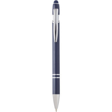 Logo trade promotional items picture of: Kish ballpoint pen with silver finish (black ink)