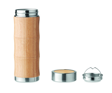 Logo trade promotional merchandise image of: Double wall flask 350ml