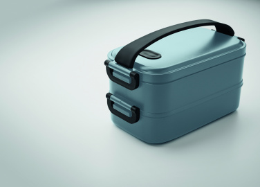 Logo trade promotional products picture of: Lunch box in recycled PP